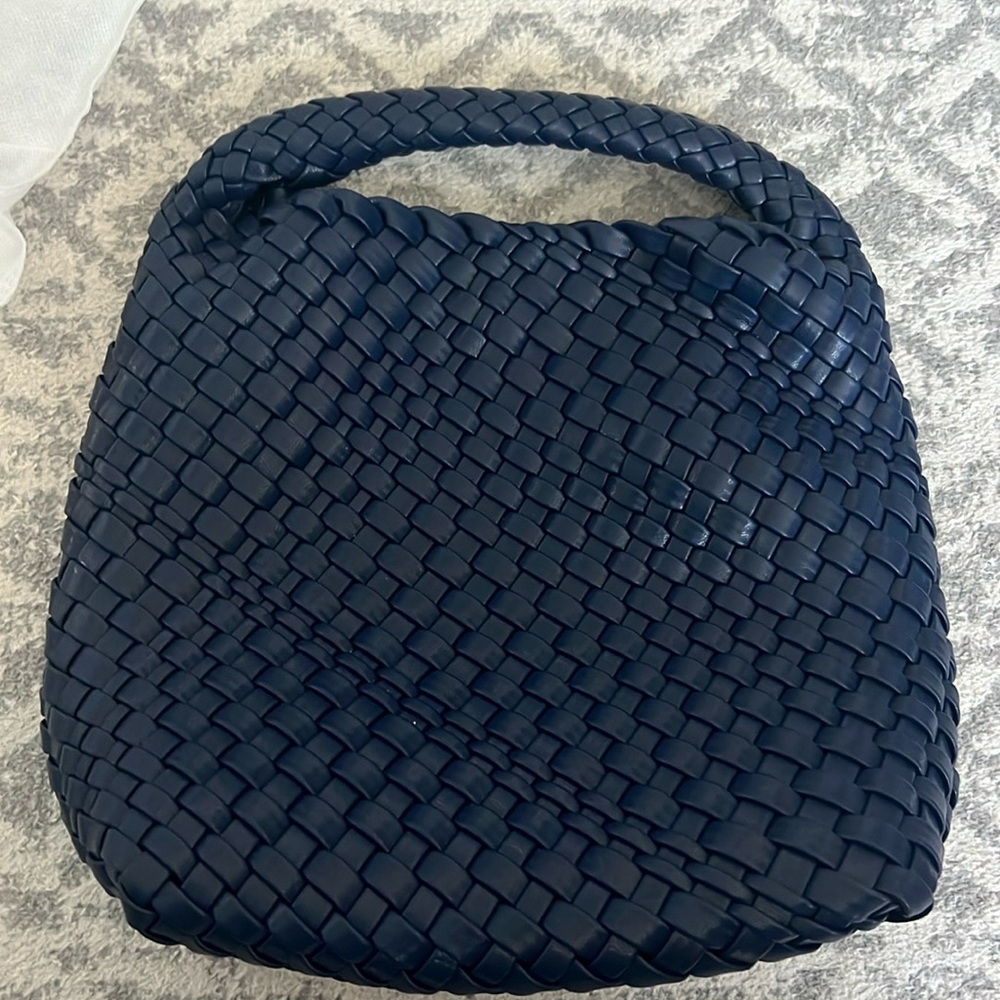 New Woven Mini shoulder/crossbody bag with make up pouch